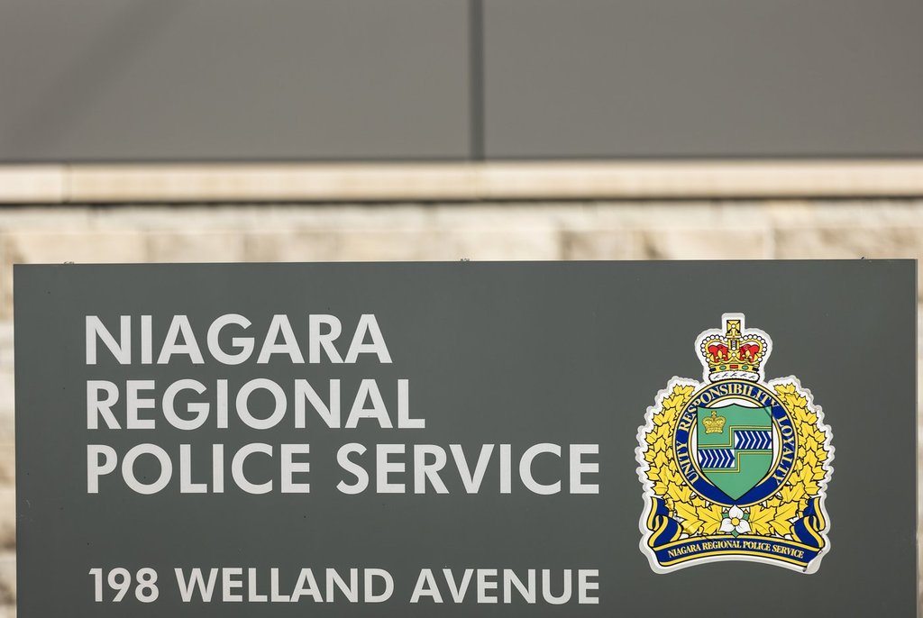 Police in Niagara Region say a 42-year-old man is facing a murder charge in the death of a woman in a southern Ontario town earlier this year. The Niagara Regional Police Service detachment in 1 District located in St. Catharines, Ont., Friday, March 15, 2024. 