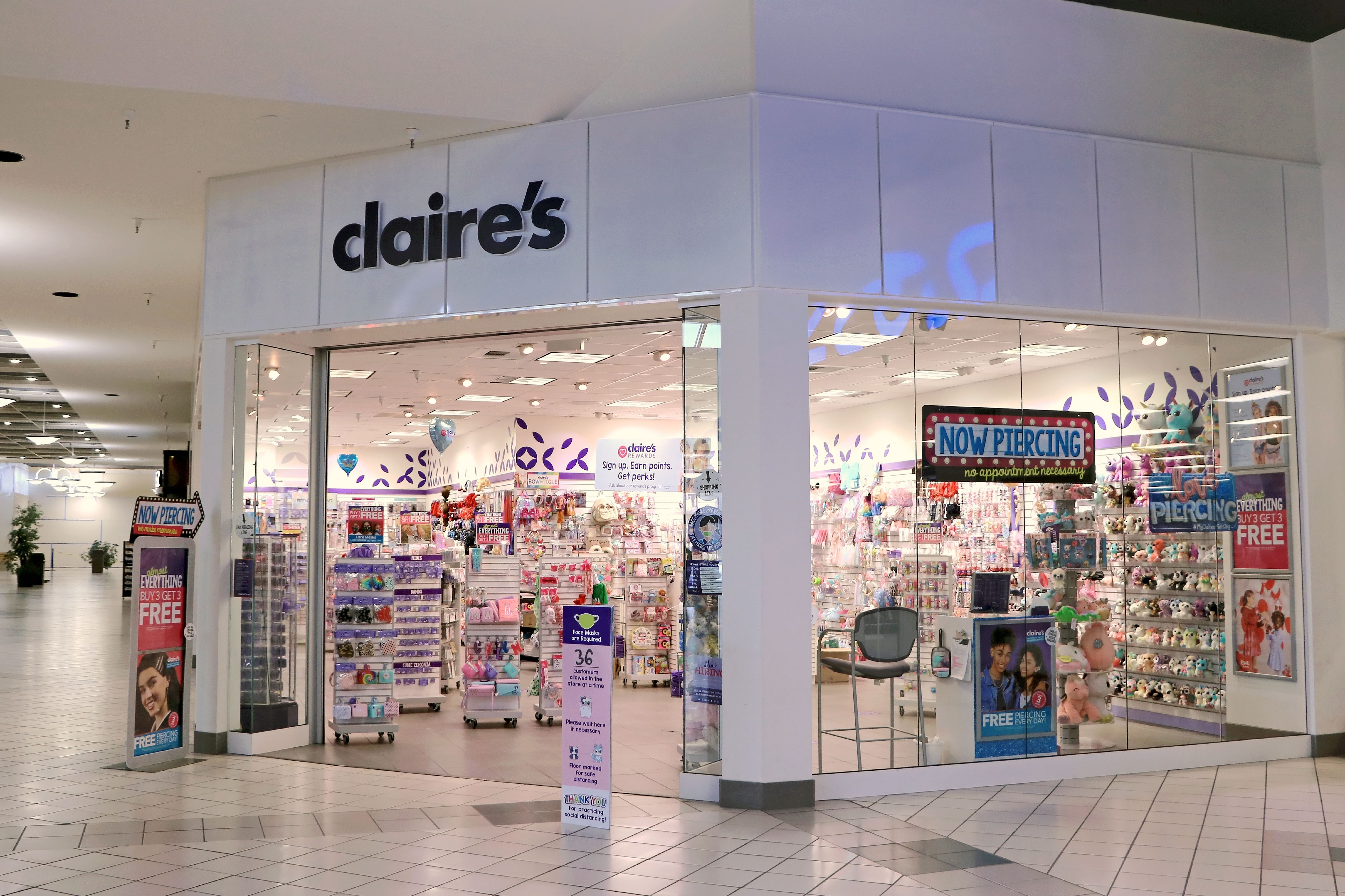 Claire’s to seek creditor protection in Canada, stores to remain open