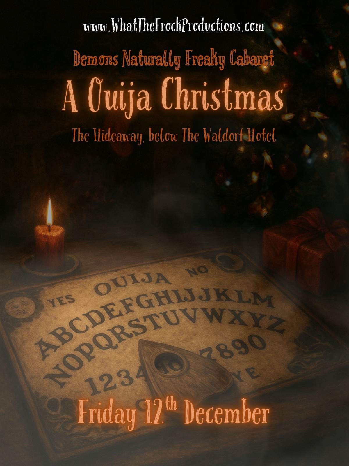 Demons Naturally Freaky Cabaret: A Ouija Christmas - image