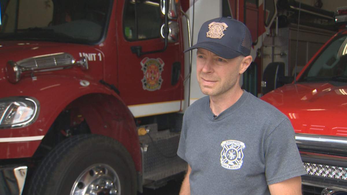 Southeast Whiteshell Deputy Fire Chief Kevin Klatt.