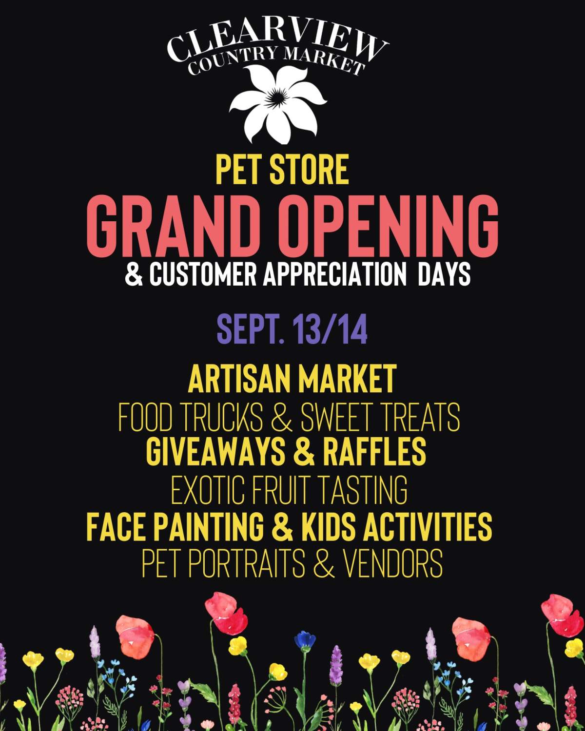 Clearview Country Market – Grand Opening and Customer Appreciation - image