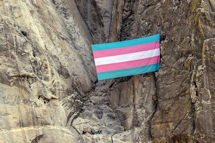 U.S. park ranger fired for flying trans flag on Yosemite rock face