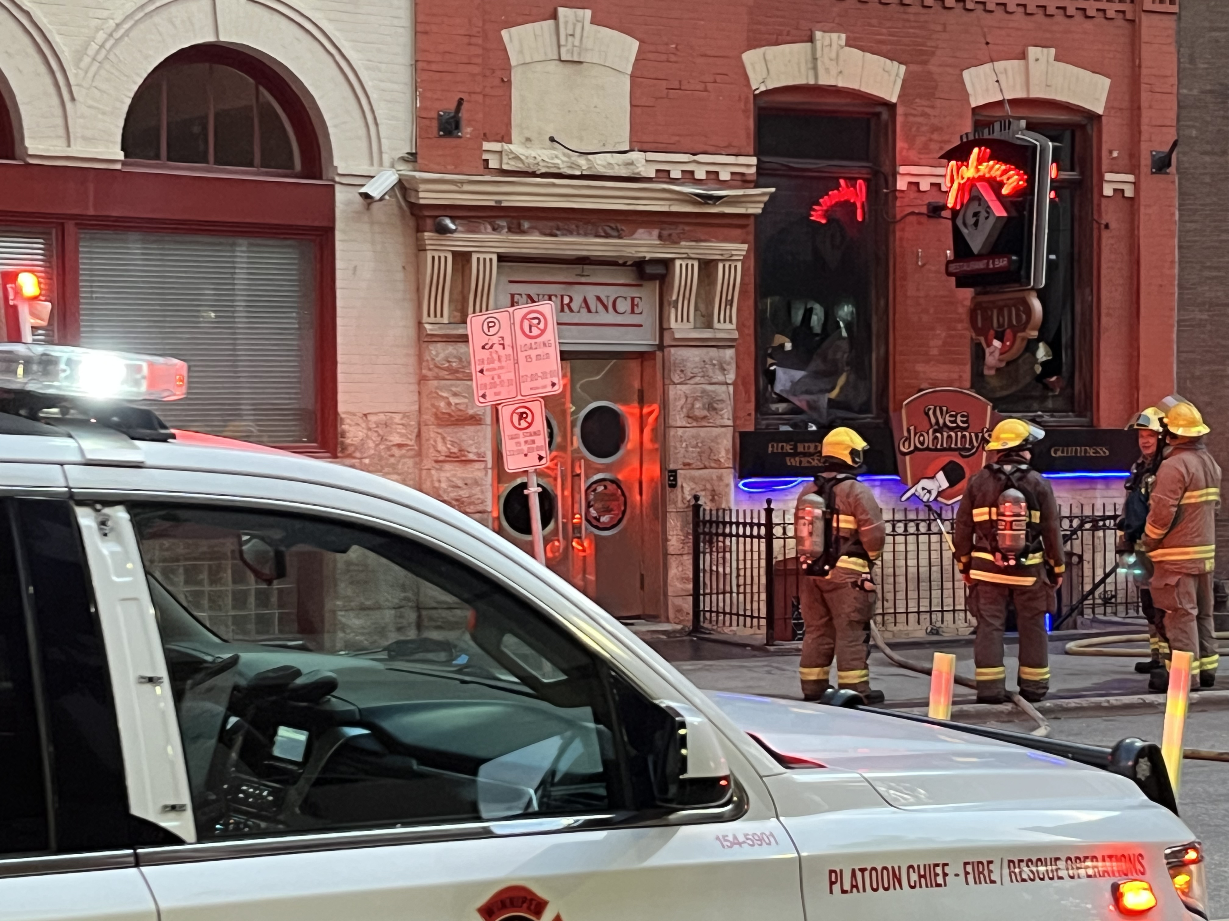 Пожарникарите призовават Winnipeggers да избегнат район на района на Източния