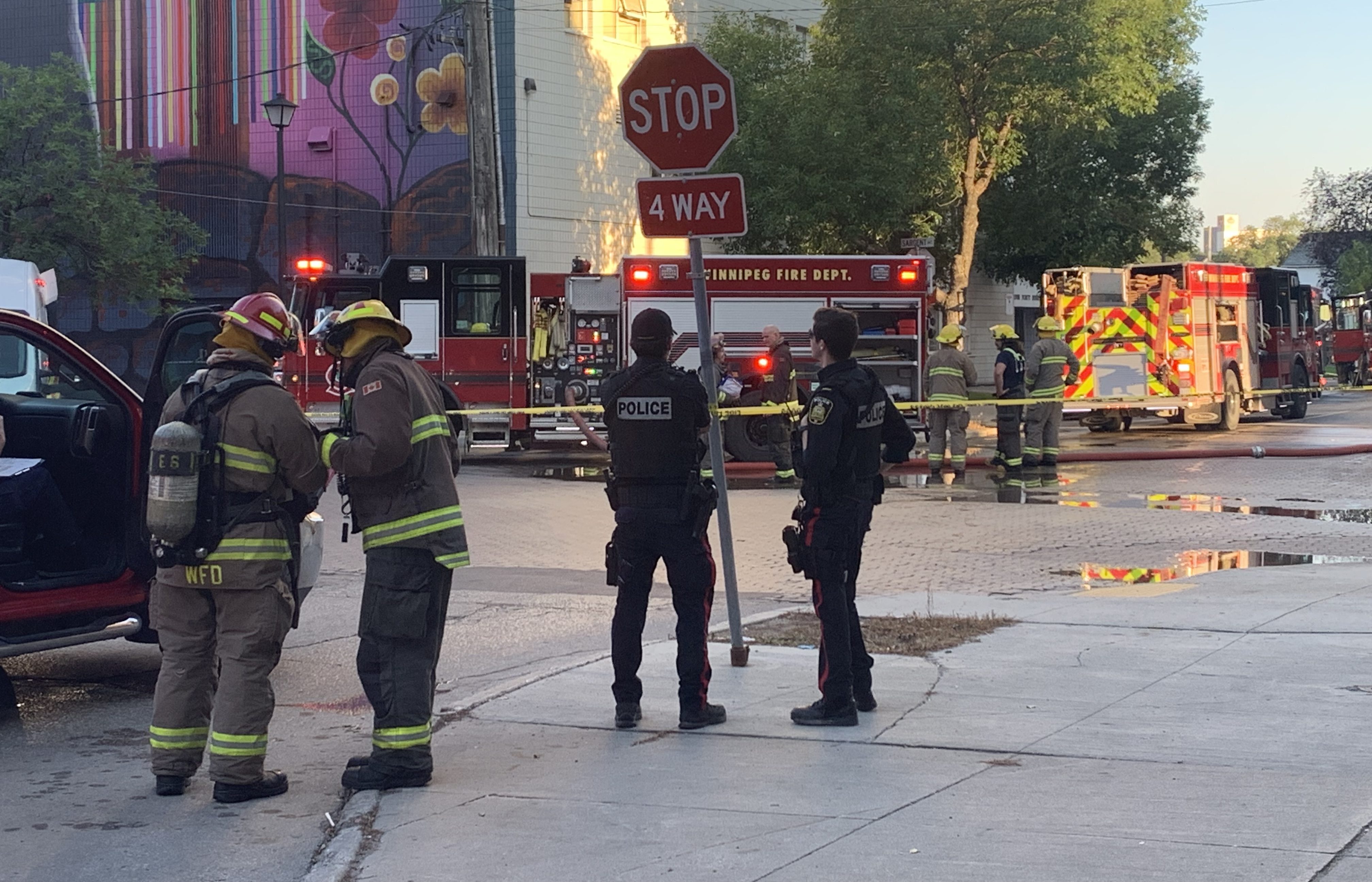 No one was hurt in a fire Thursday morning at