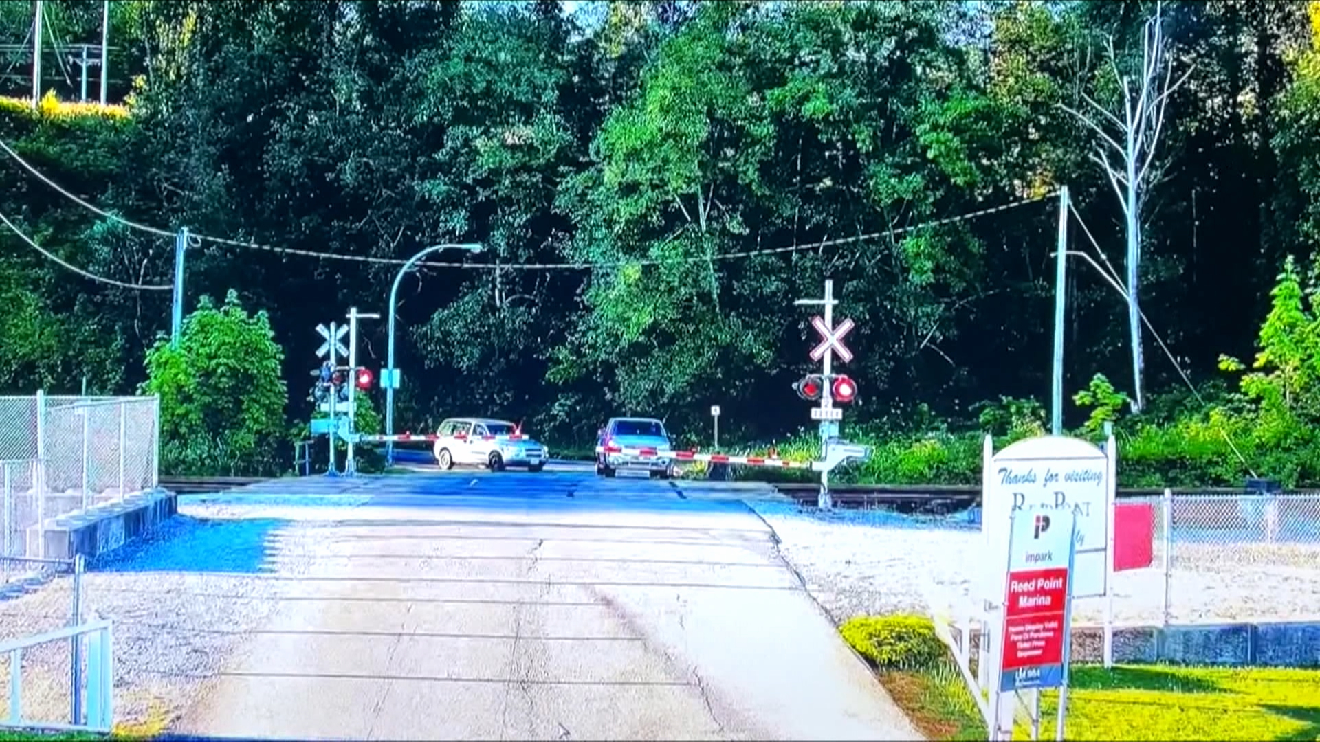 Ново видео показва в момента в който влакът на West