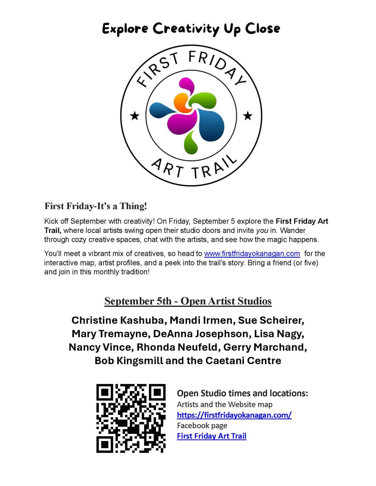 First Friday Art Trail - image