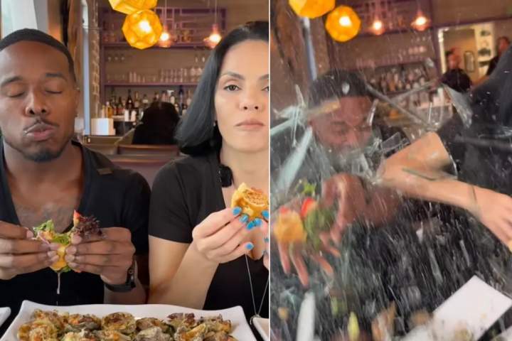 Influencers capture moment SUV crashes into Texas restaurant during filming