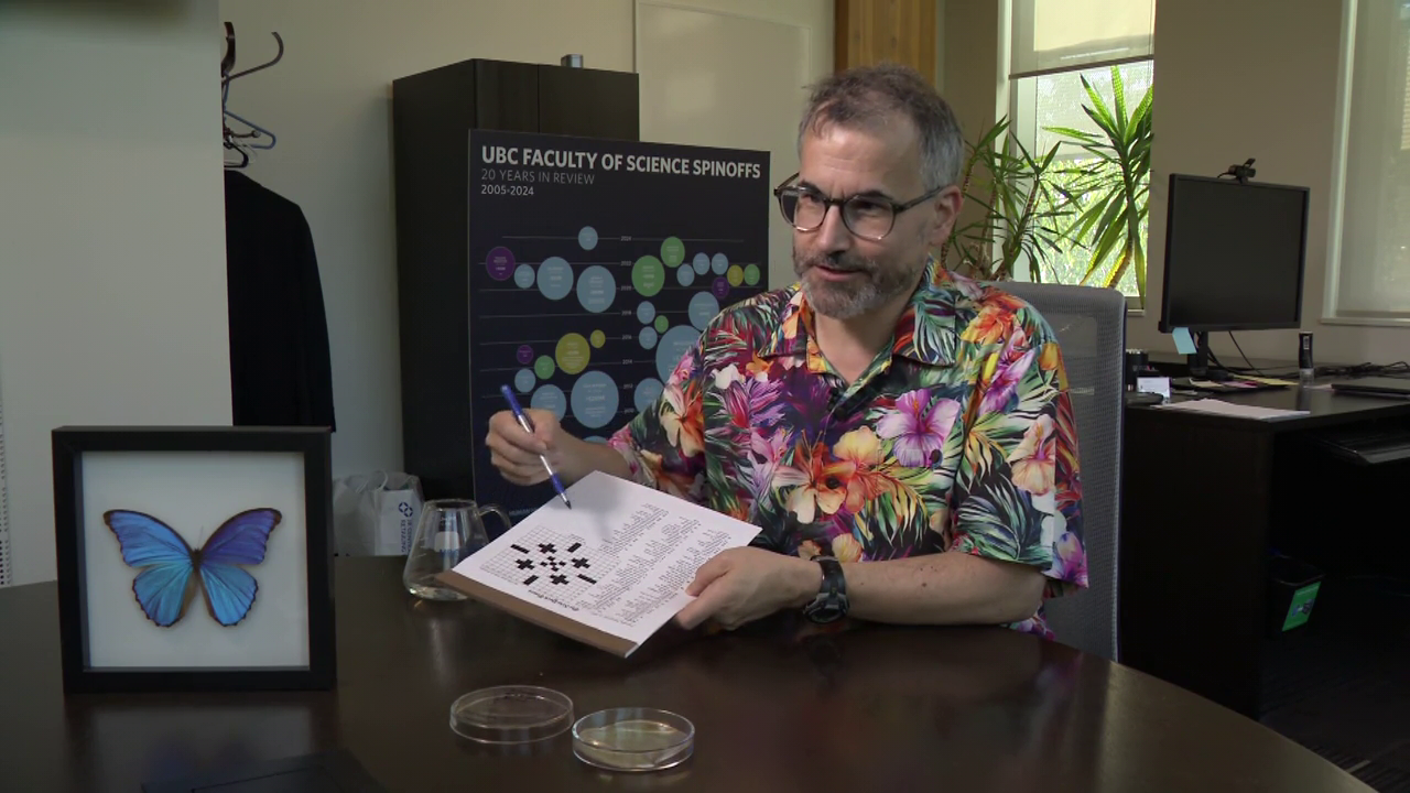 ‘It’s just a hobby’: Meet the B.C. scientist whose crosswords have run in the NY Times