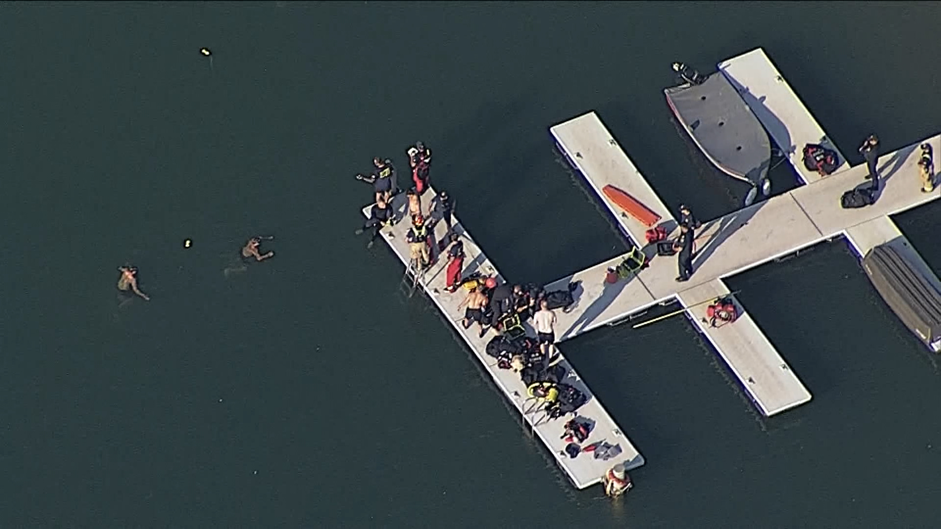 Two men in their 20s are dead after drowning Wednesday