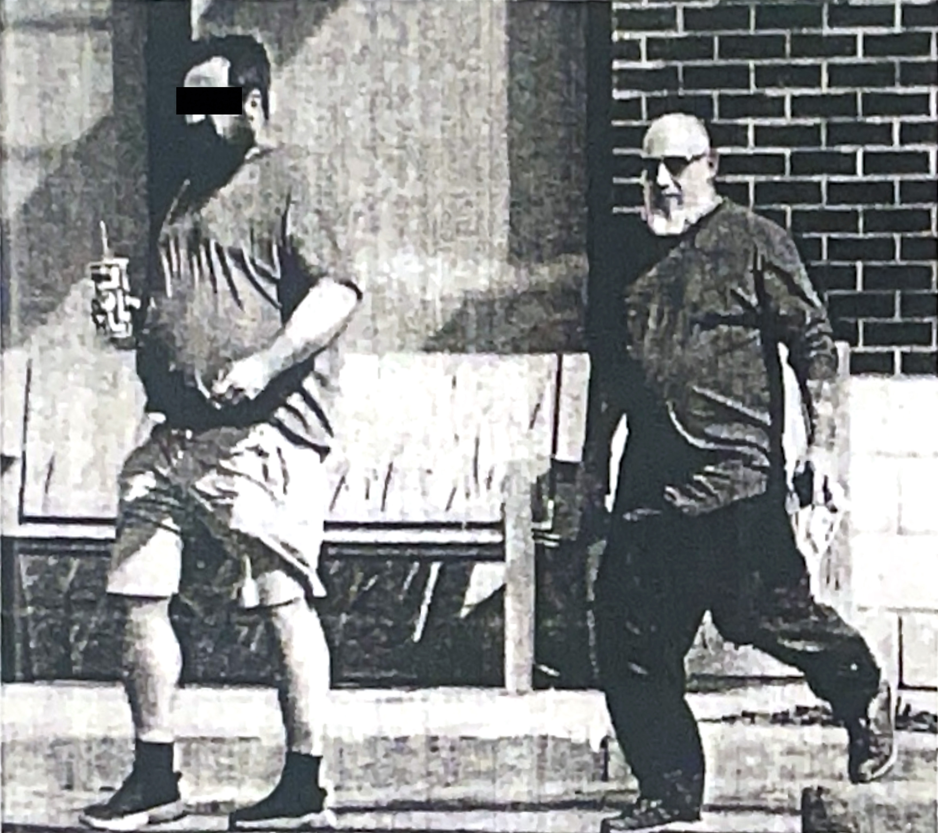 Robert Floyd Rendall. right, whom RCMP alleges is ISIS propagandist Sulaiman Dawood al-Kanadie.