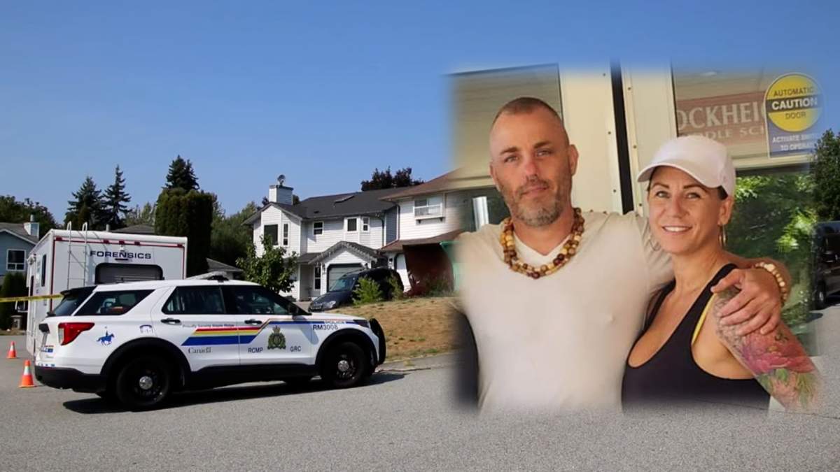 Mylie Barron (left) has been charged after human remains were found in the home of missing 43-year-old Maple Ridge resident Jessica Cunningham (right).