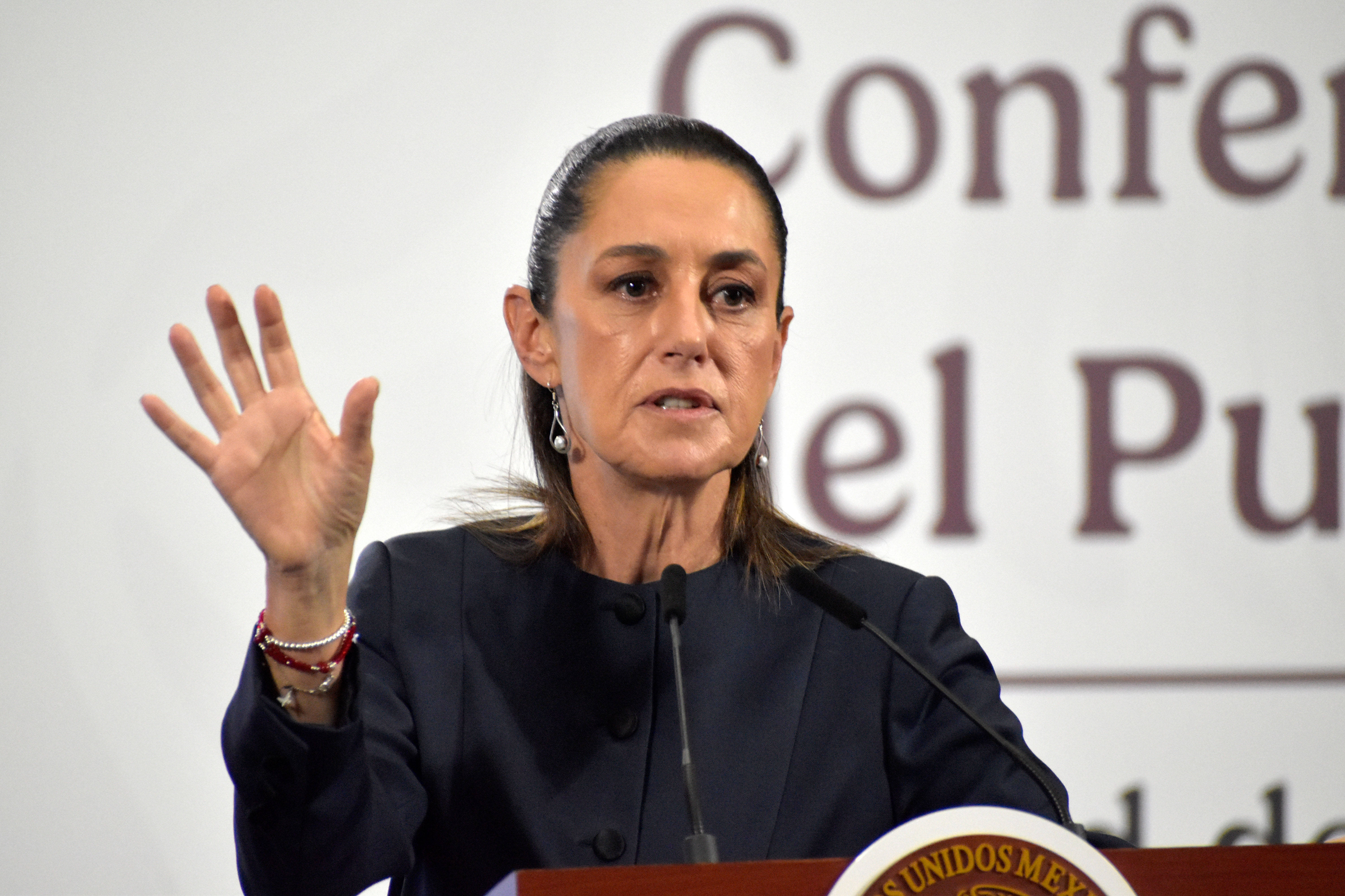 Мексиканският президент Клаудия Шейнбаум в петък заяви че членовете на