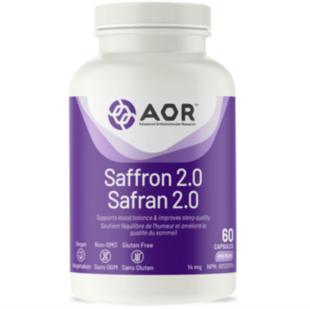  Saffron 2.0 употребява специфичен дестилат от шафран, който може да помогне за облекчение на напрежението, покачване на настроението ви и поддържа по -добър сън - което го прави натурален метод за младежи и възрастни да се усещат по -спокойни и уравновесени. Щатски долар 53.49 в Well.ca <p> </p> <img decoding = 