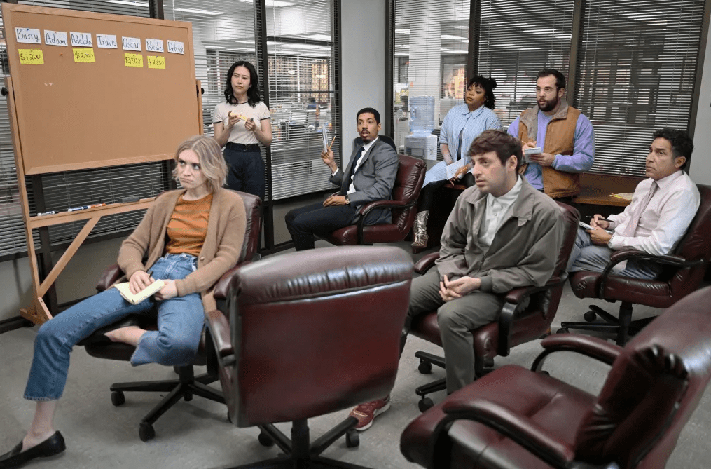 The cast of 'The Paper'