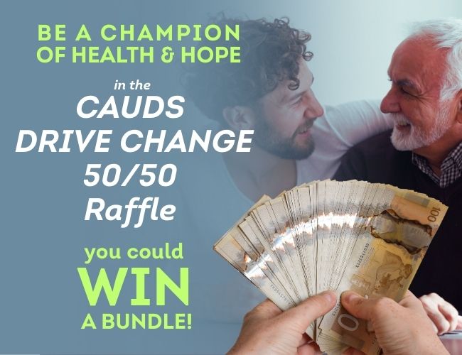 CAUDS Drive Change 50/50 Raffle - image