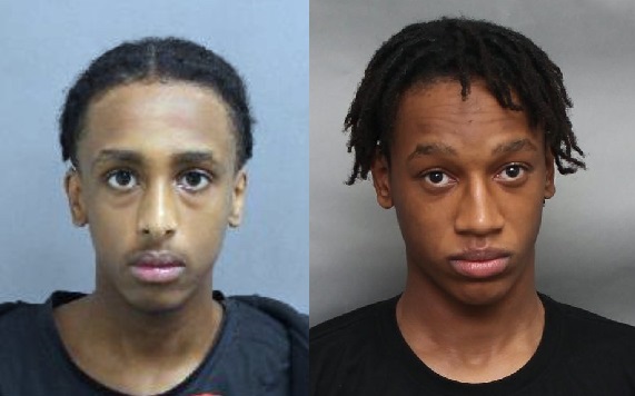 Ibrahim Ibrahim (left) and Amarii Lindner (right).