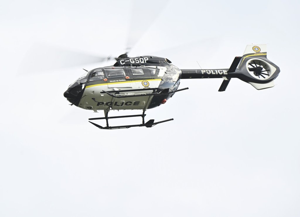 Provincial police in Quebec have confirmed two people are dead following a plane crash near La Tuque in the Mauricie region. A helicopter belonging to provincincial police had to be used to recover the two victims. Photo of one taken on Sunday, July 2, 2023. 