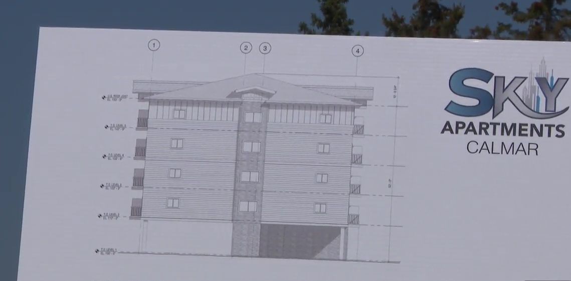 Calmar break ground on 1st apartment building in 50 years amid town growth - image