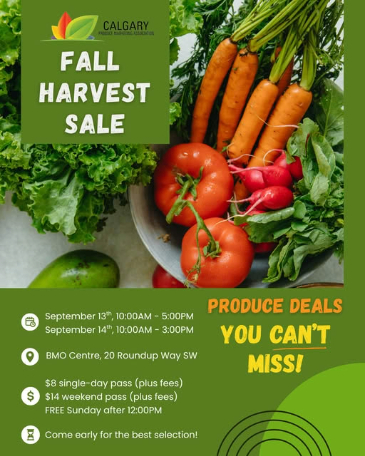 QR Calgary: Fall Harvest Sale 2025 - image