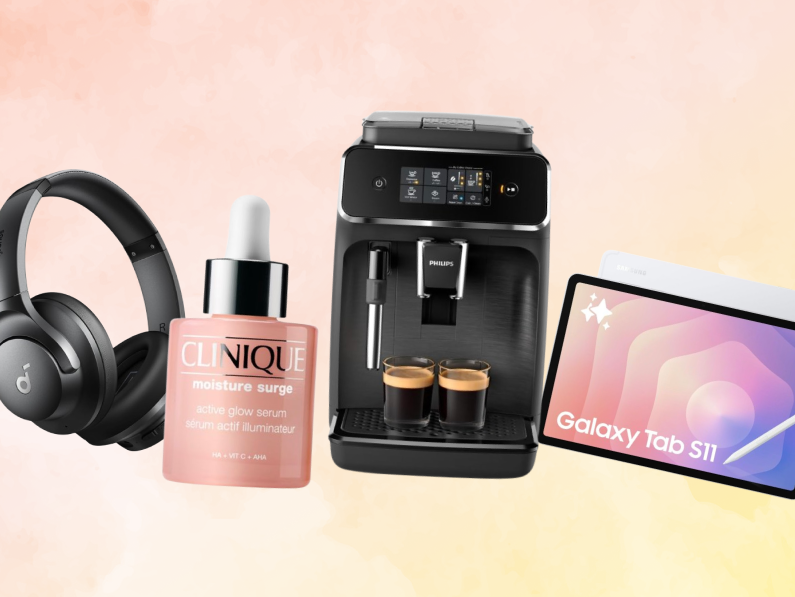 Save big on brands like Clinique, Dyson, Samsung and more.