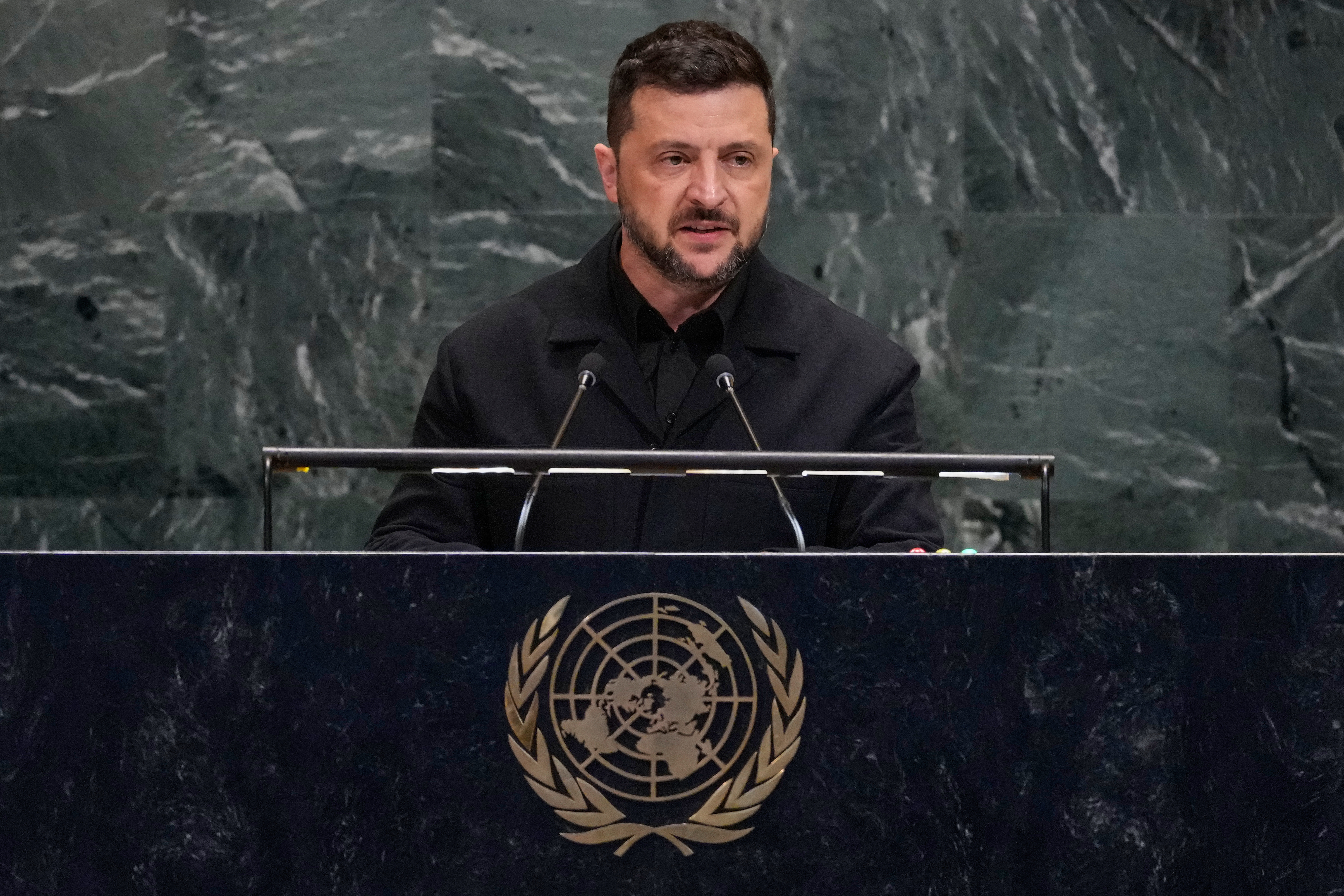 Zelenskyy tells UN: stop Russia or face ‘most destructive arms race’ ever