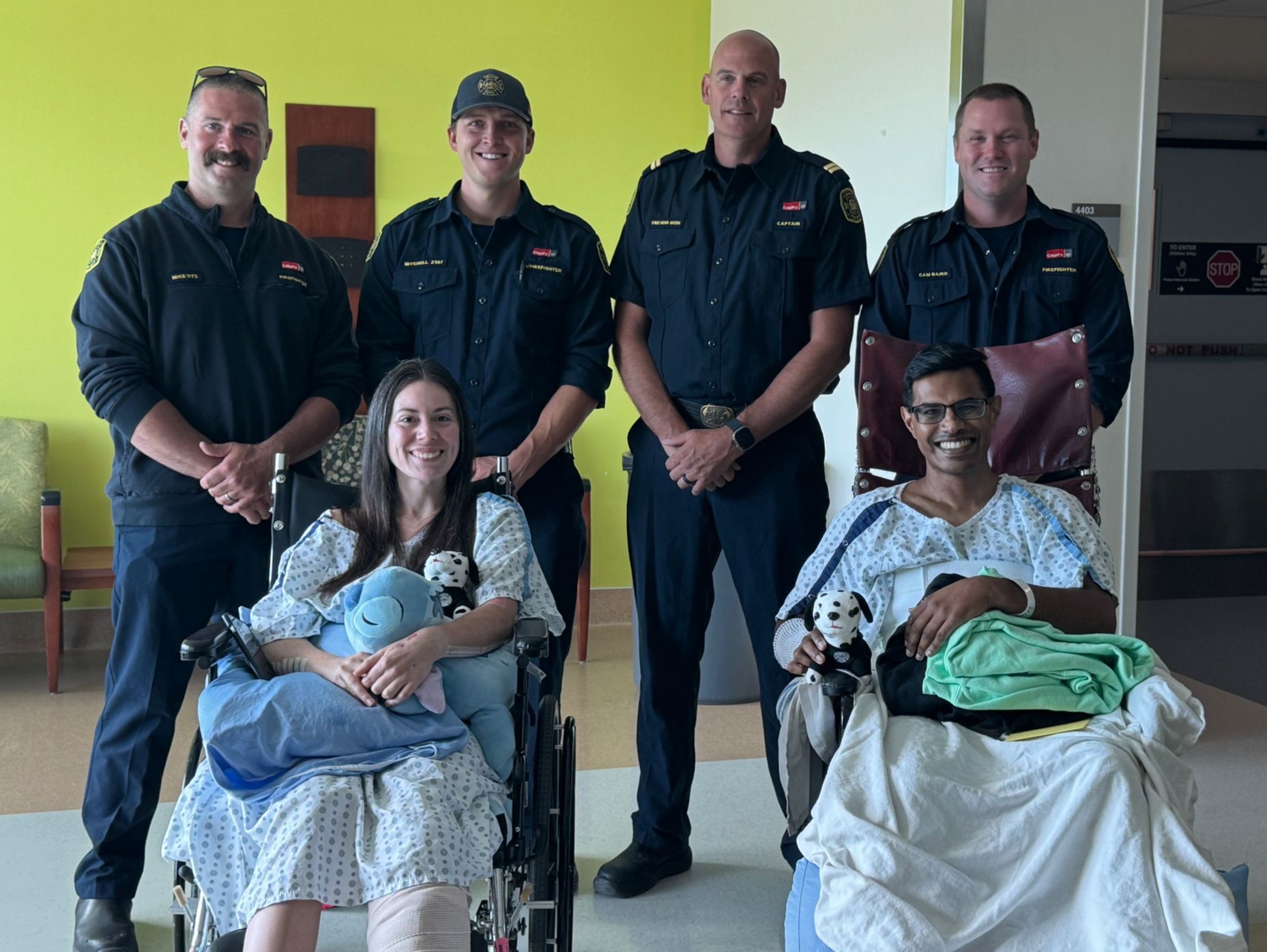 Това е споделен момент в далеч от идеалната обстановка но