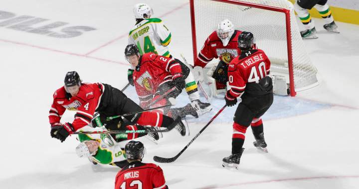 голът на силата на Jacob Therrien с 27 7 секунди за