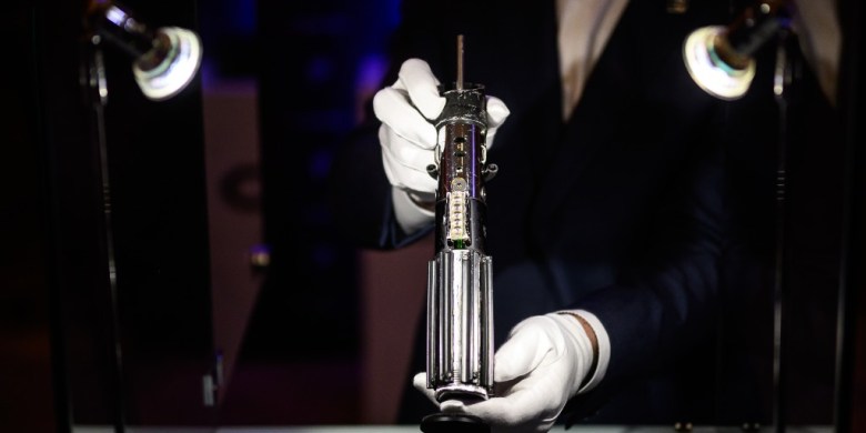 Darth Vader lightsaber goes for more than $3.6M at auction
