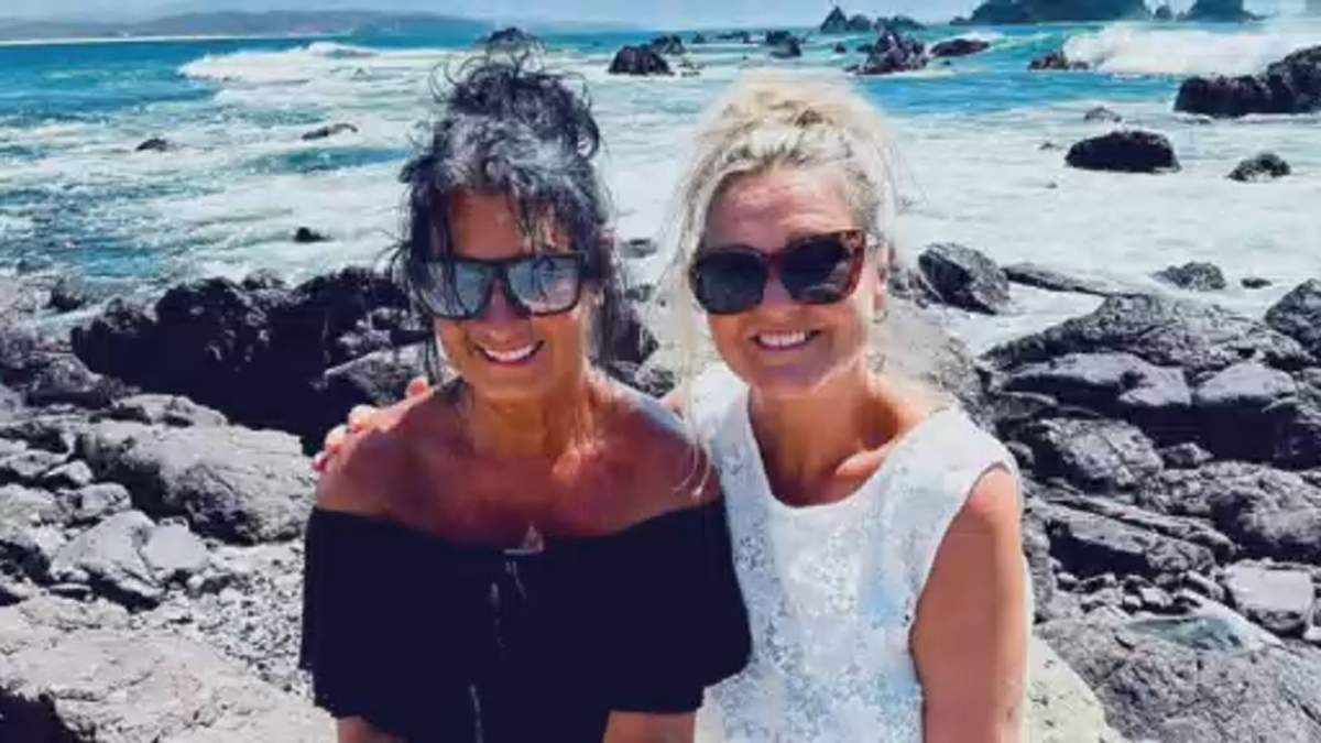 Guylaine Boulanger and Elise Benard are pictured in this undated photo. 