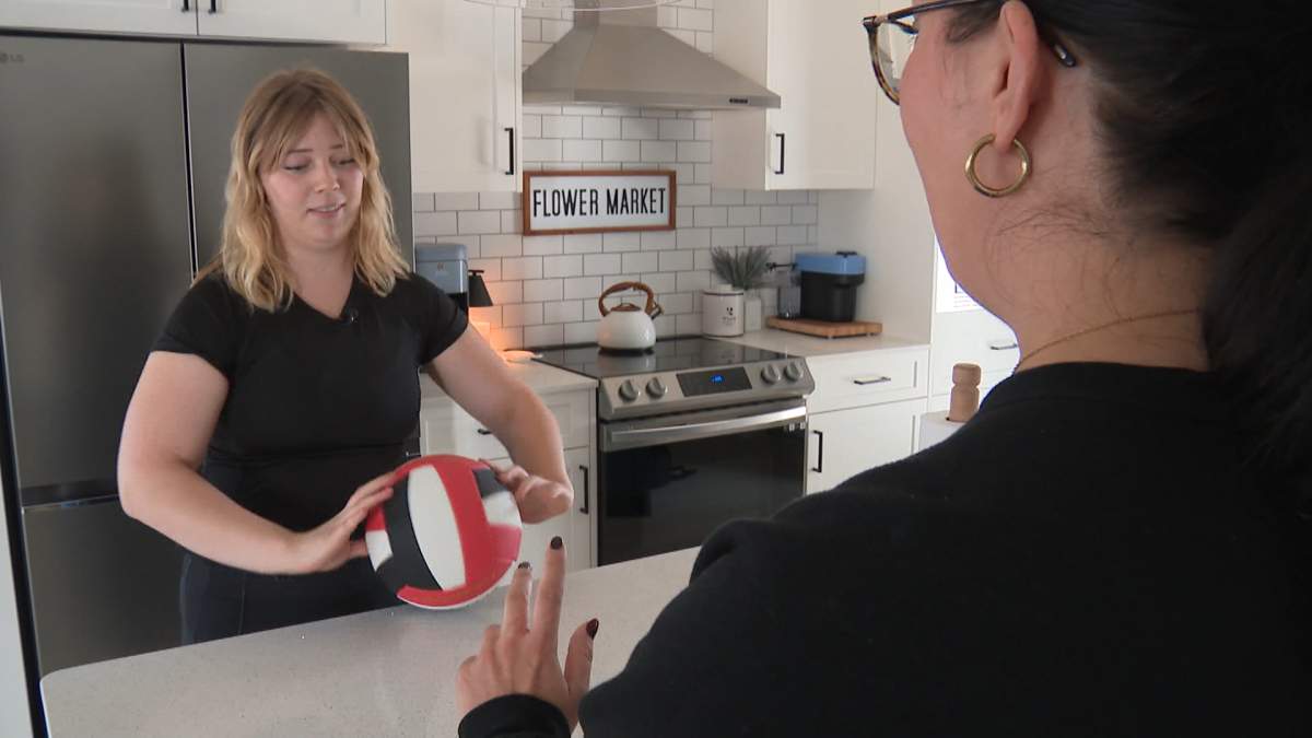 Samantha Elzinga, who coaches high school volleyball in Edmonton, said the province's Fairness and Safety in Sport Act is misogynistic and homophobic.