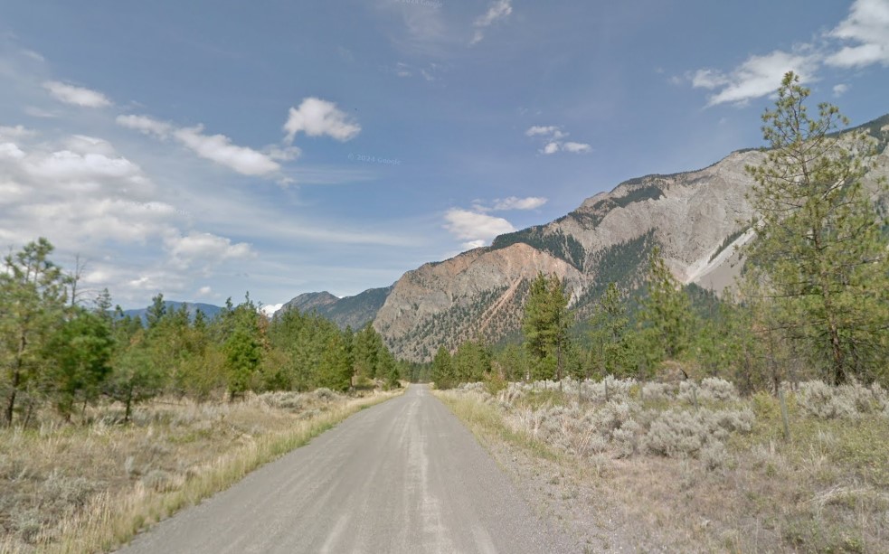 Near the Lillooet airport.