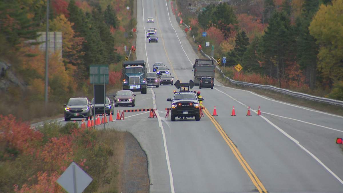 RCMP say two drivers have died after a head-on collision near Mineville, N.S. on Oct. 17, 2025.