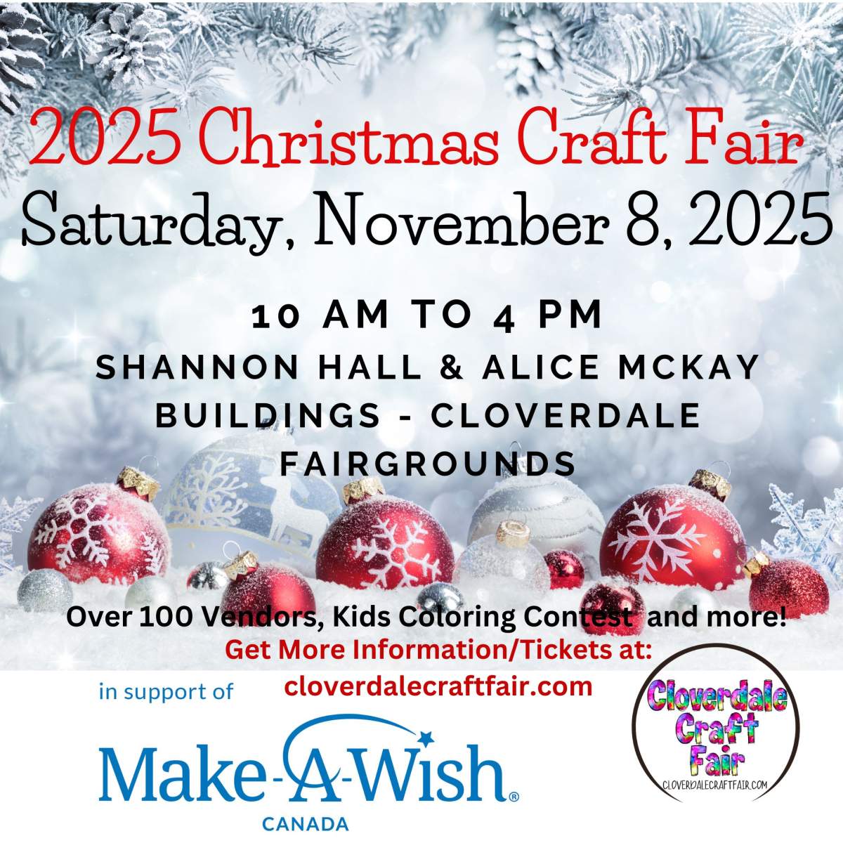 2025 CHRISTMAS CRAFT FAIR – CLOVERDALE - image
