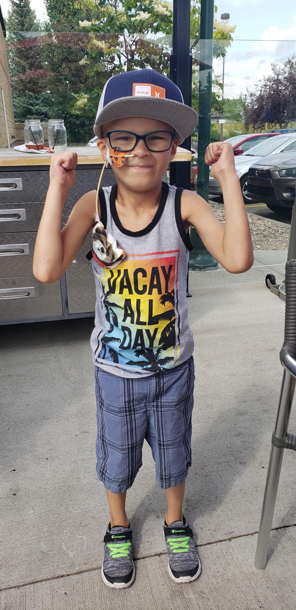 File photo from when Ben Thomas first battled cancer more than five years ago.