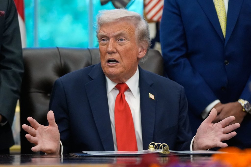 САЩ Президентът Доналд Тръмп каза в сряда че иска да