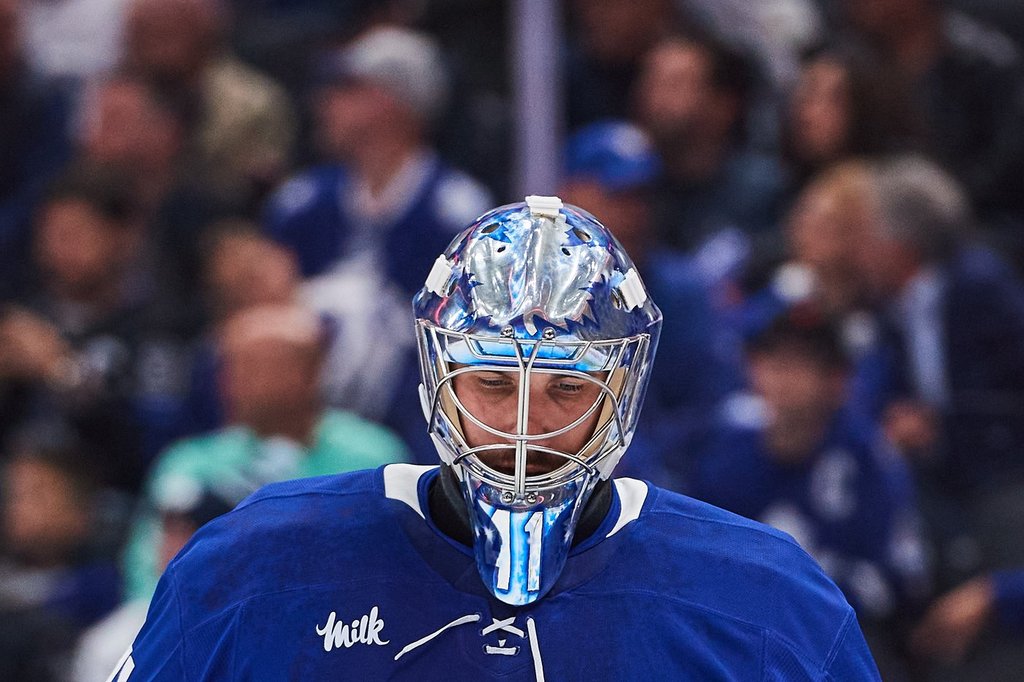 ТОРОНТО – Антъни Столарц има достатъчно Вратарят на Мейпъл Лийфс показа