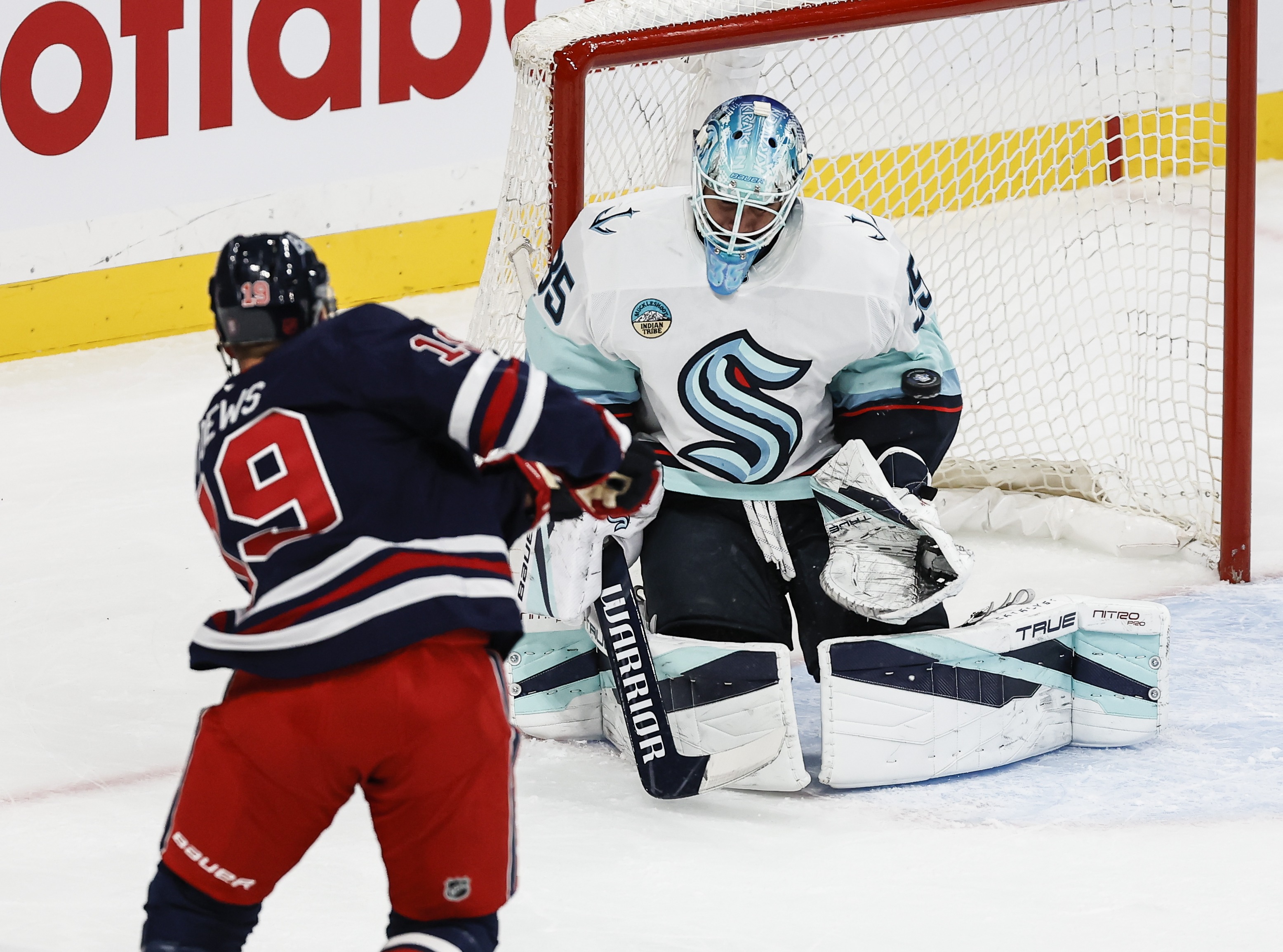 Winnipeg Jets blanked at home 3-0 by Kraken