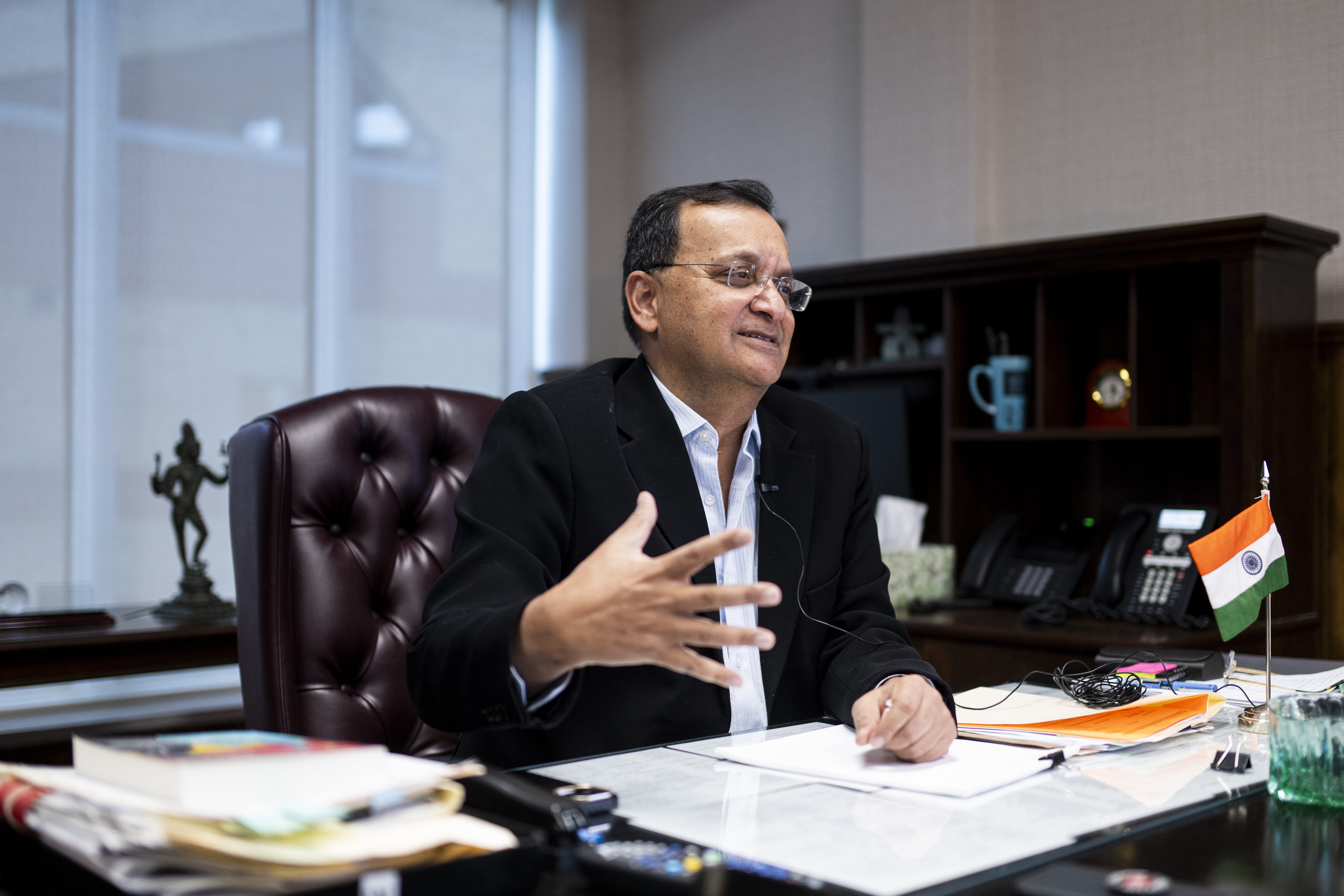 Never agreed to restore embassy staff, Indian envoy says on Anand’s claim