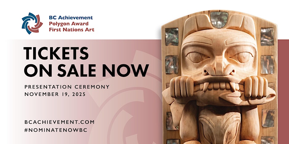 2025 Polygon Award in First Nations Art Dinner and Award Presentation proudly supported by Global BC - image