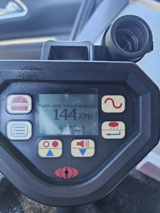 OPP pull over suspended driver travelling 144 km/h on Highway 407 in Burlington.