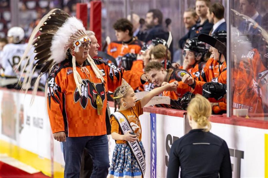 Calgary Hitmen Every Child Matters proudly supported by Global Calgary - image