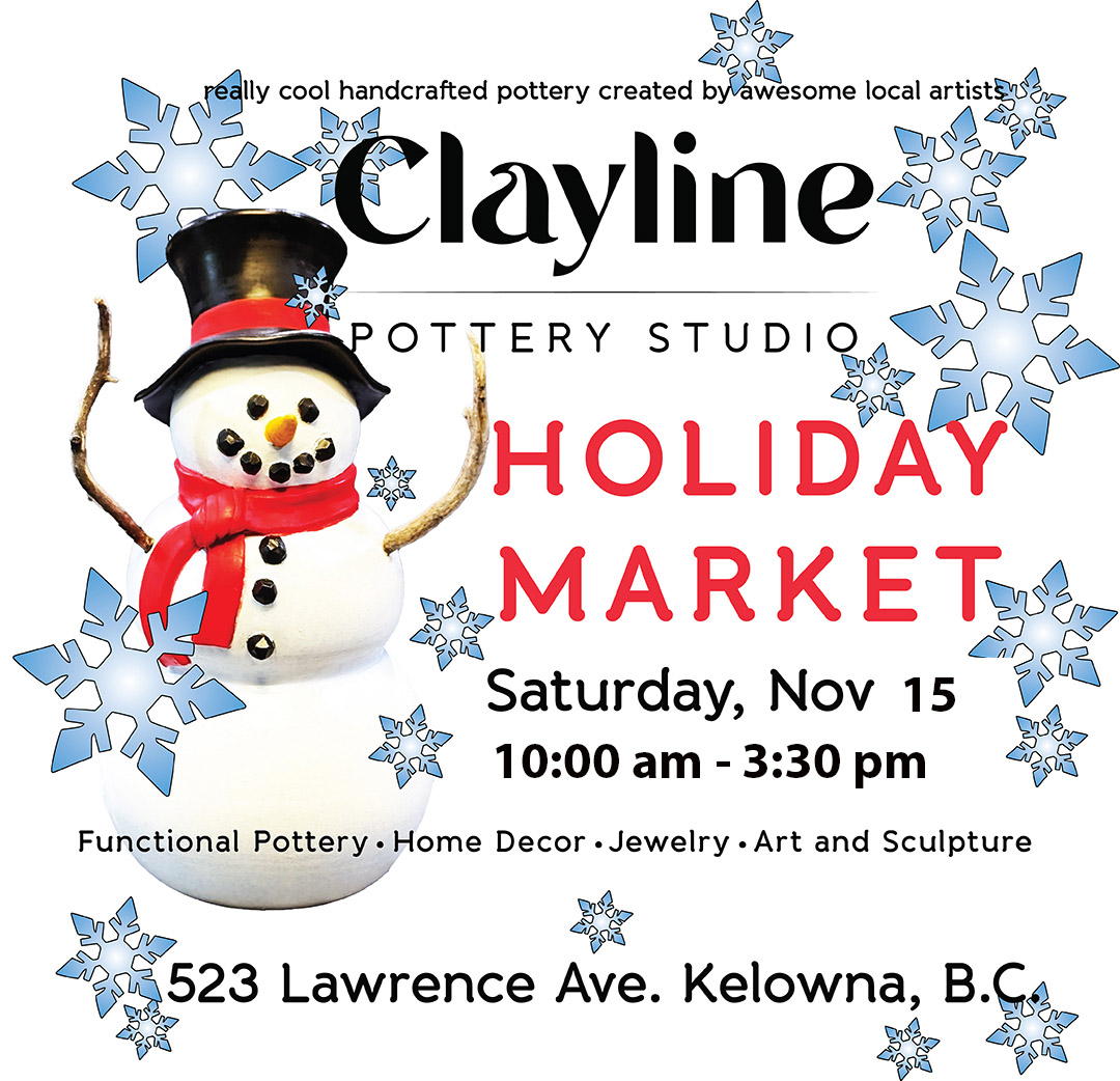 Clayline Pottery Studio Annual Holiday Sale - image