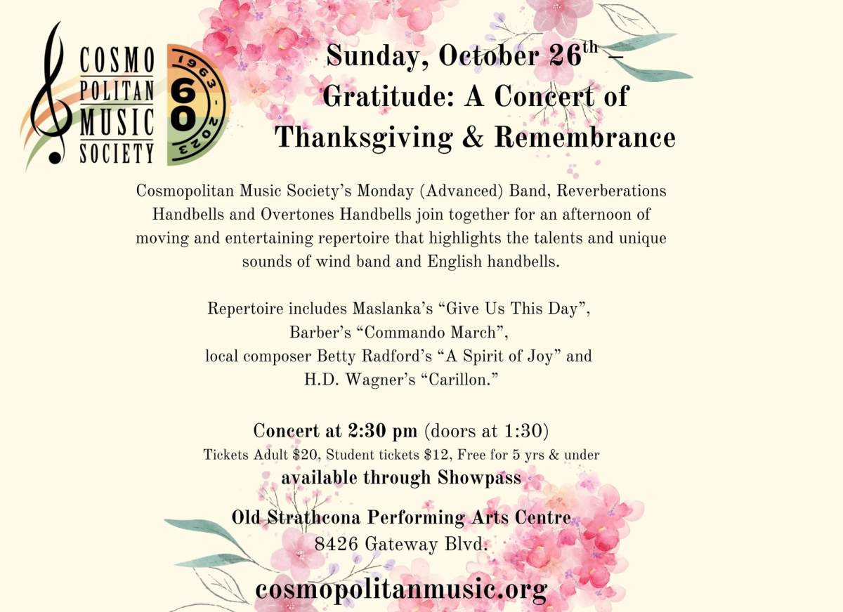 Gratitude: A Concert of Thanksgiving & Remembrance - image