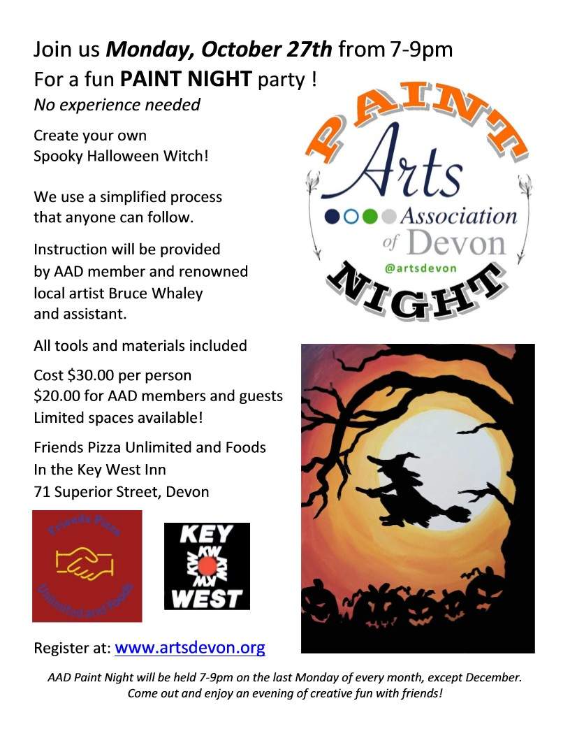 Paint Night in Devon - image