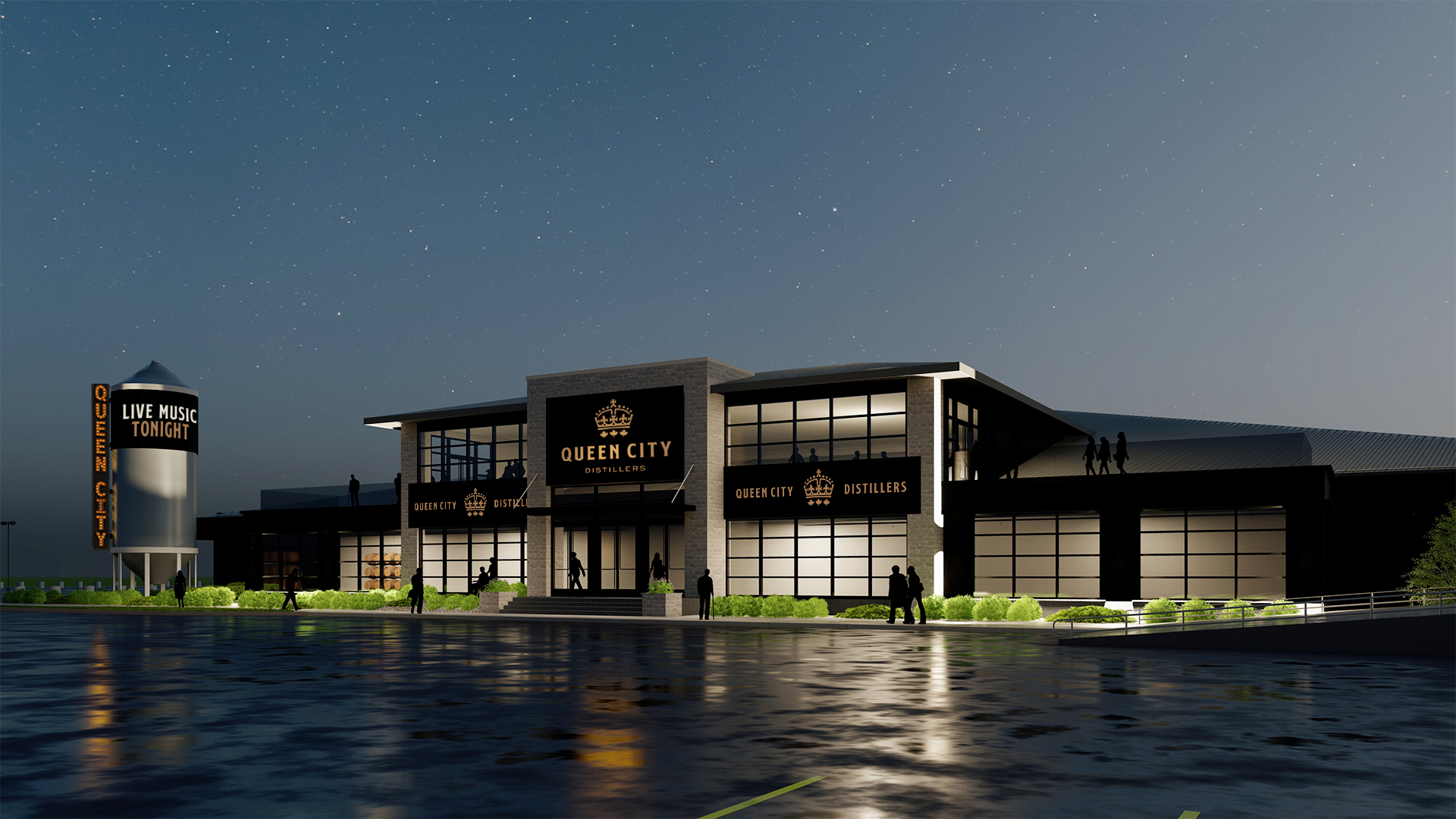 Entertainment complex ‘Queen City Distillers’ coming to the REAL district