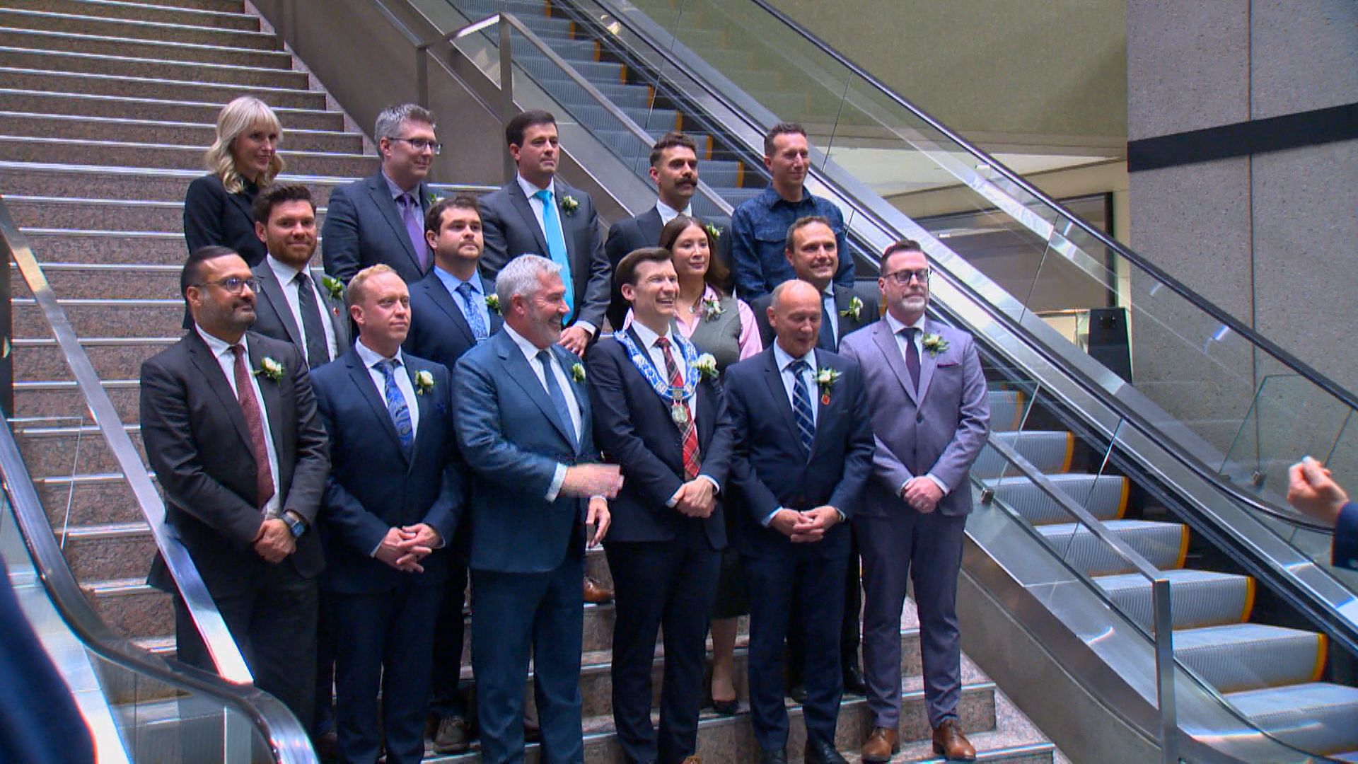 ‘Our work begins now’: Jeromy Farkas sworn in as Calgary’s 38th mayor along with new city council