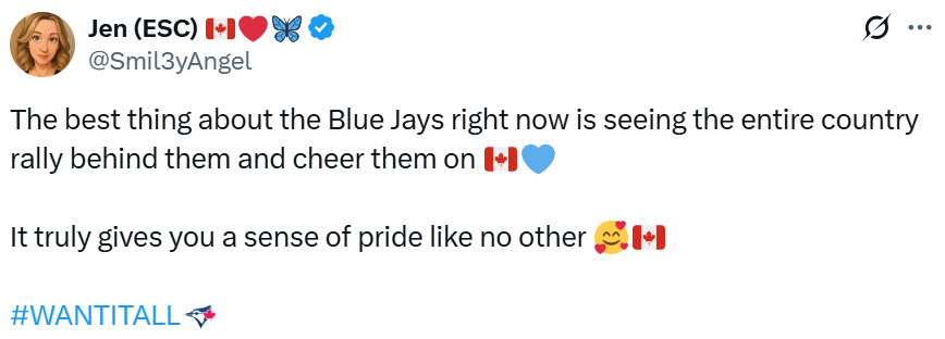 Blue Jays fan reactions