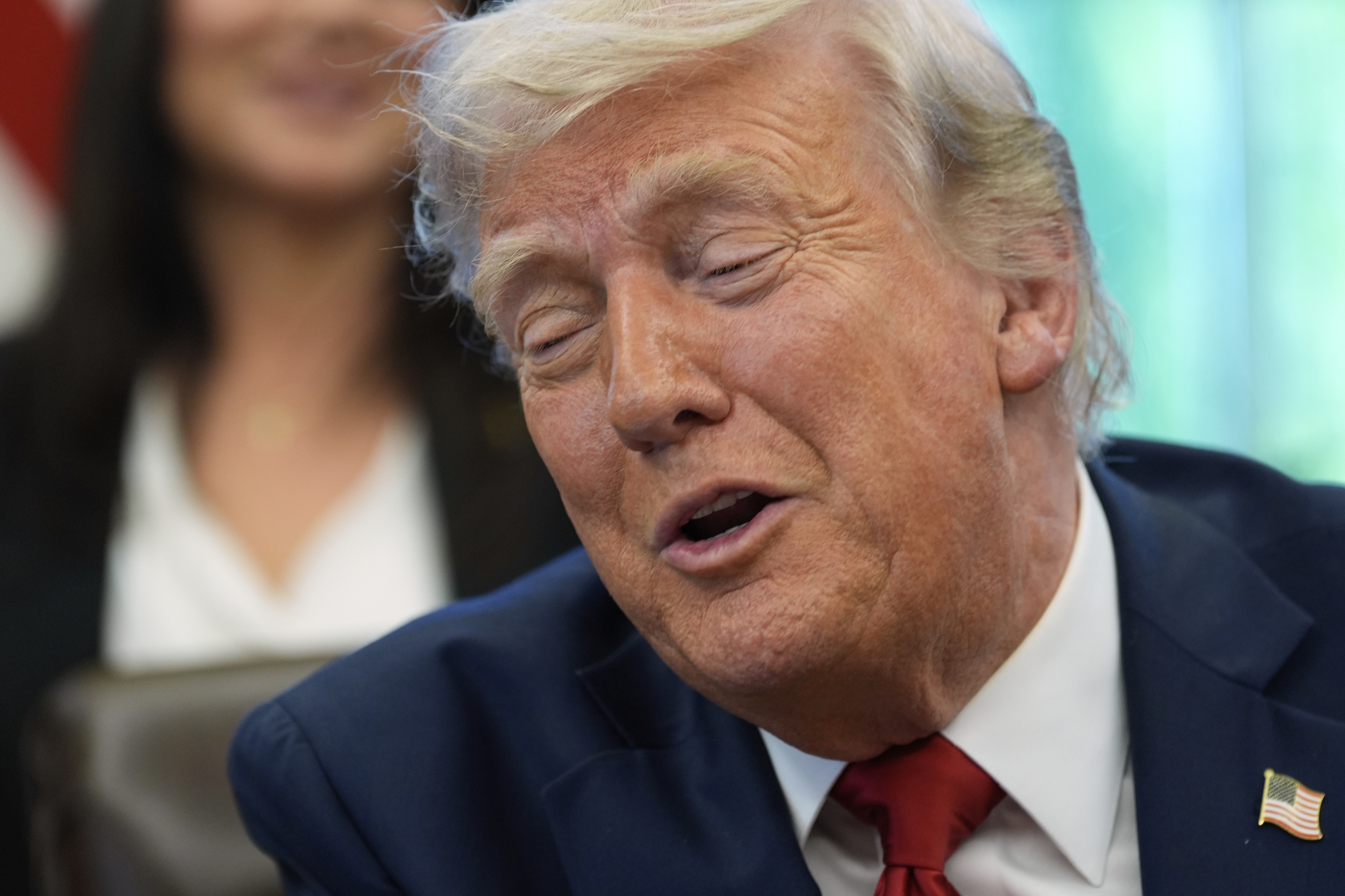 САЩ Президентът Доналд Тръмп каза че предложеното от него 100 процентно