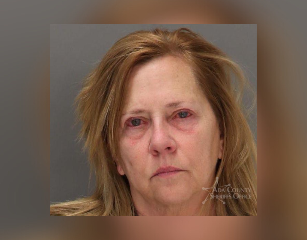 Tracy Barkhimer, 61, from White Salmon, Washington was charged with two counts of battery after allegedly assaulting two flight attendants on an Alaska Airlines flight.