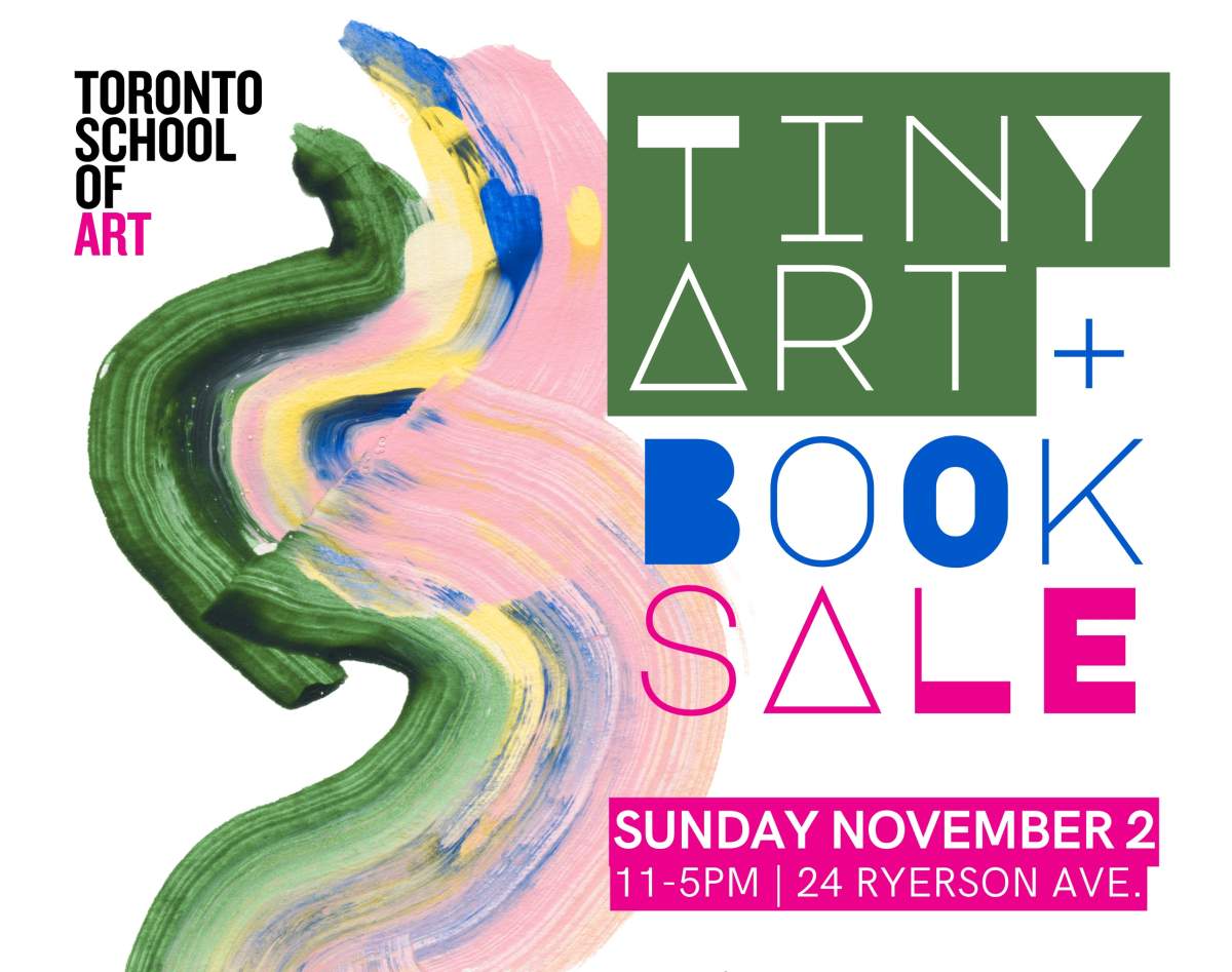 TinyArt + Book Sale - image